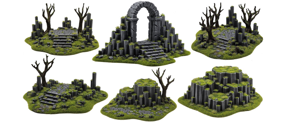 The Forgotten Lands 2  Set (Painted & flocked)